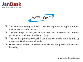 Top ten software testing tools | PDF