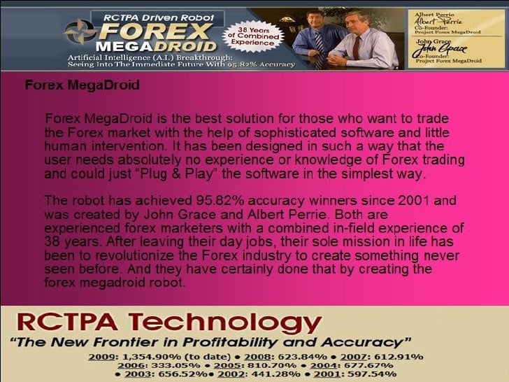 Forex trading robot megadroid