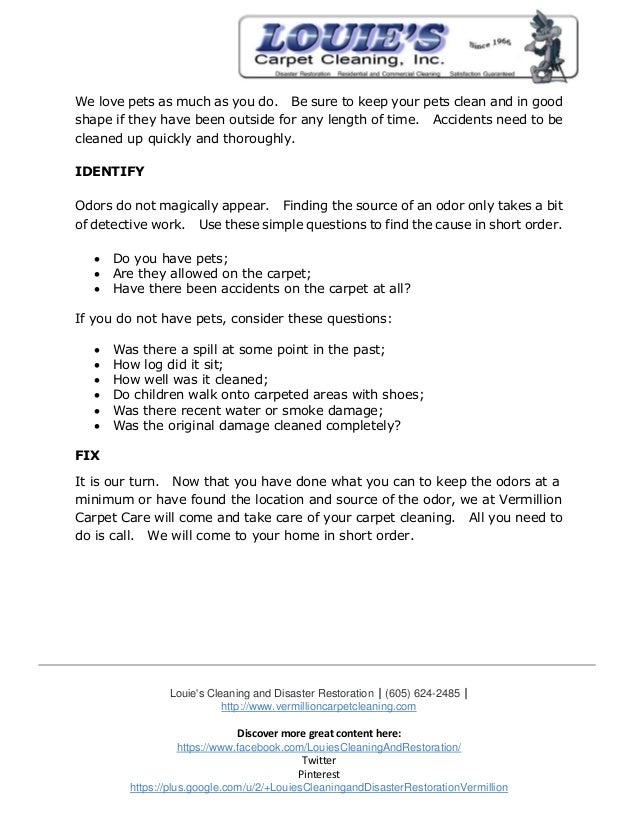 Top Three Steps to Remove Carpet Odor