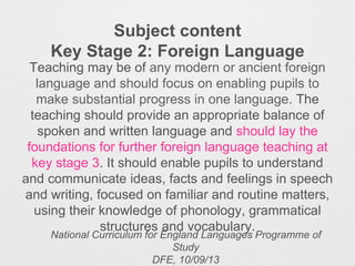 Top tips for Primary Language Learning