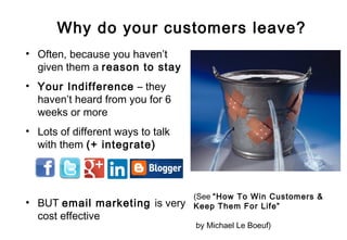 Top tips email marketing for Lincoln Better Business Event Slide 6