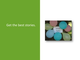 Get the best stories.
 