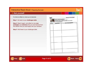 1 Get       2 Set
           attention   direction




6 Action
                                     3 Present
and
                                     information
support




           5 Assess    4 Exemplify
           and             and
           Summarise     practise
 