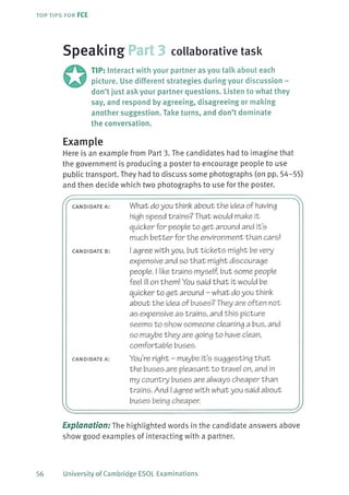 Top tips for fce