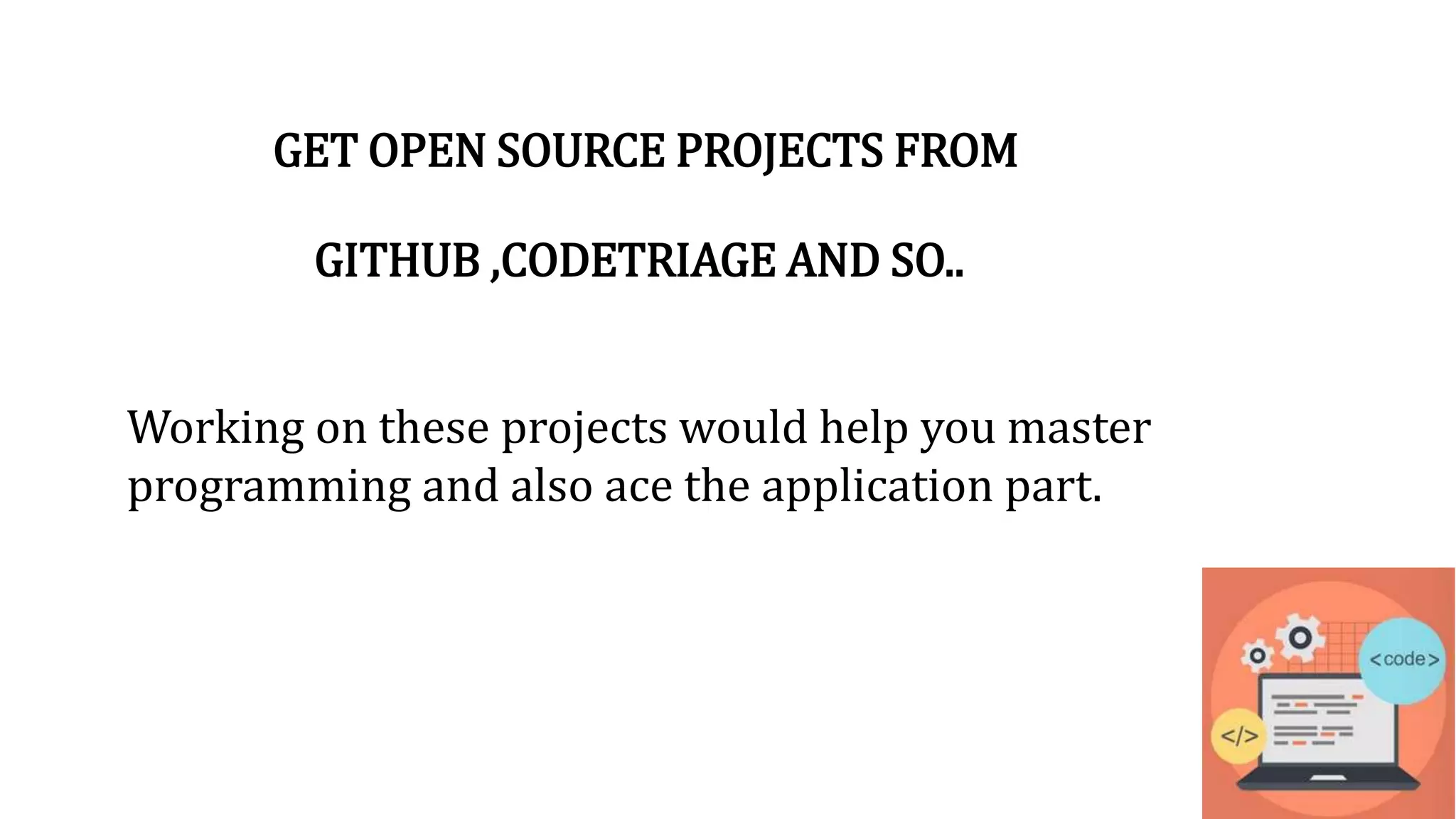 Top tips for programming students | PPT