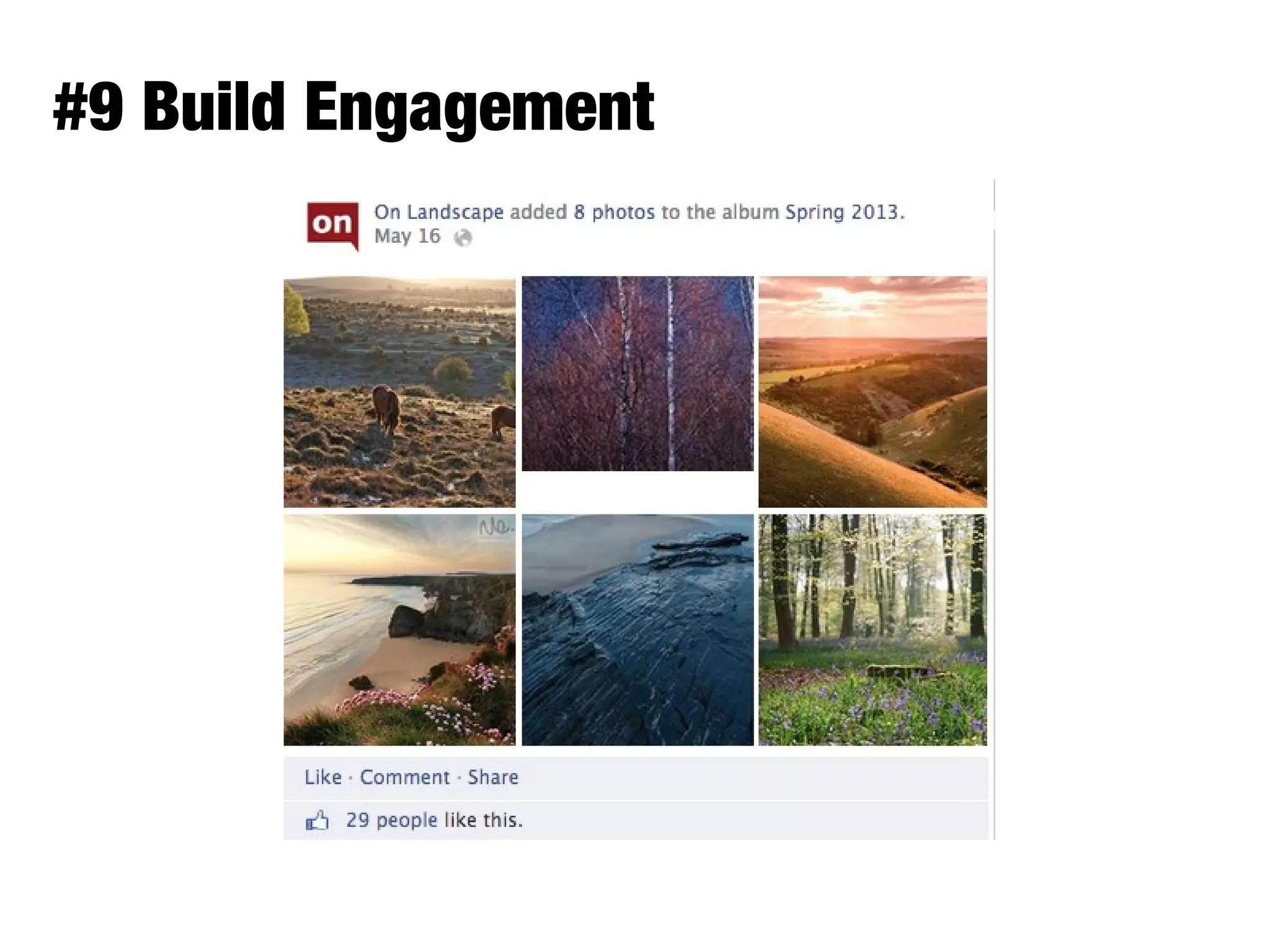 #9 Build Engagement
 