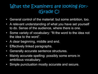 Ambitious Punctuation Top tips info and ideas foundation revision | PPTX