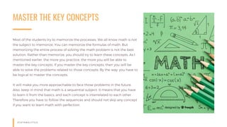 Top tips on how to learn math with these simple ways | PPTX
