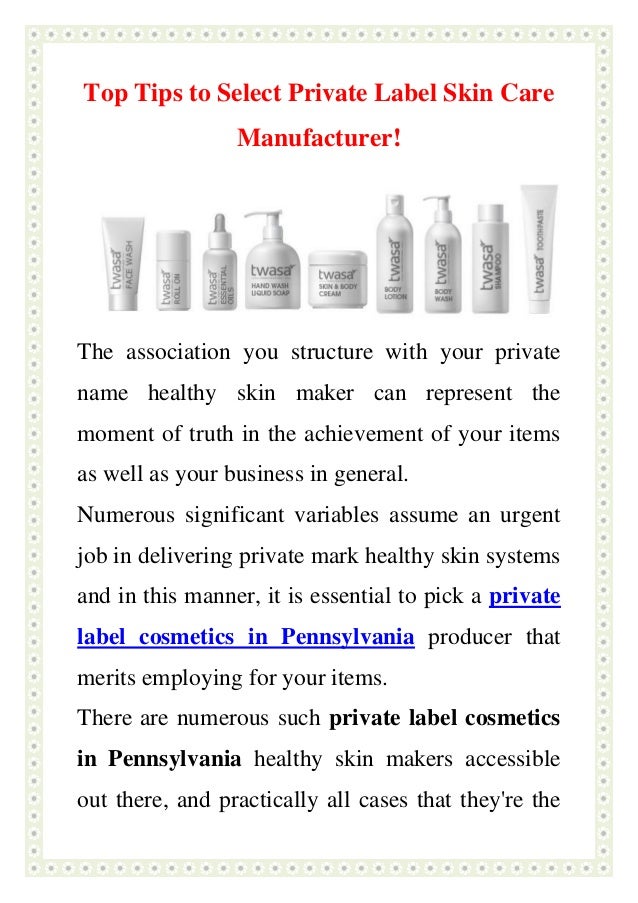 private label skin care for black skin