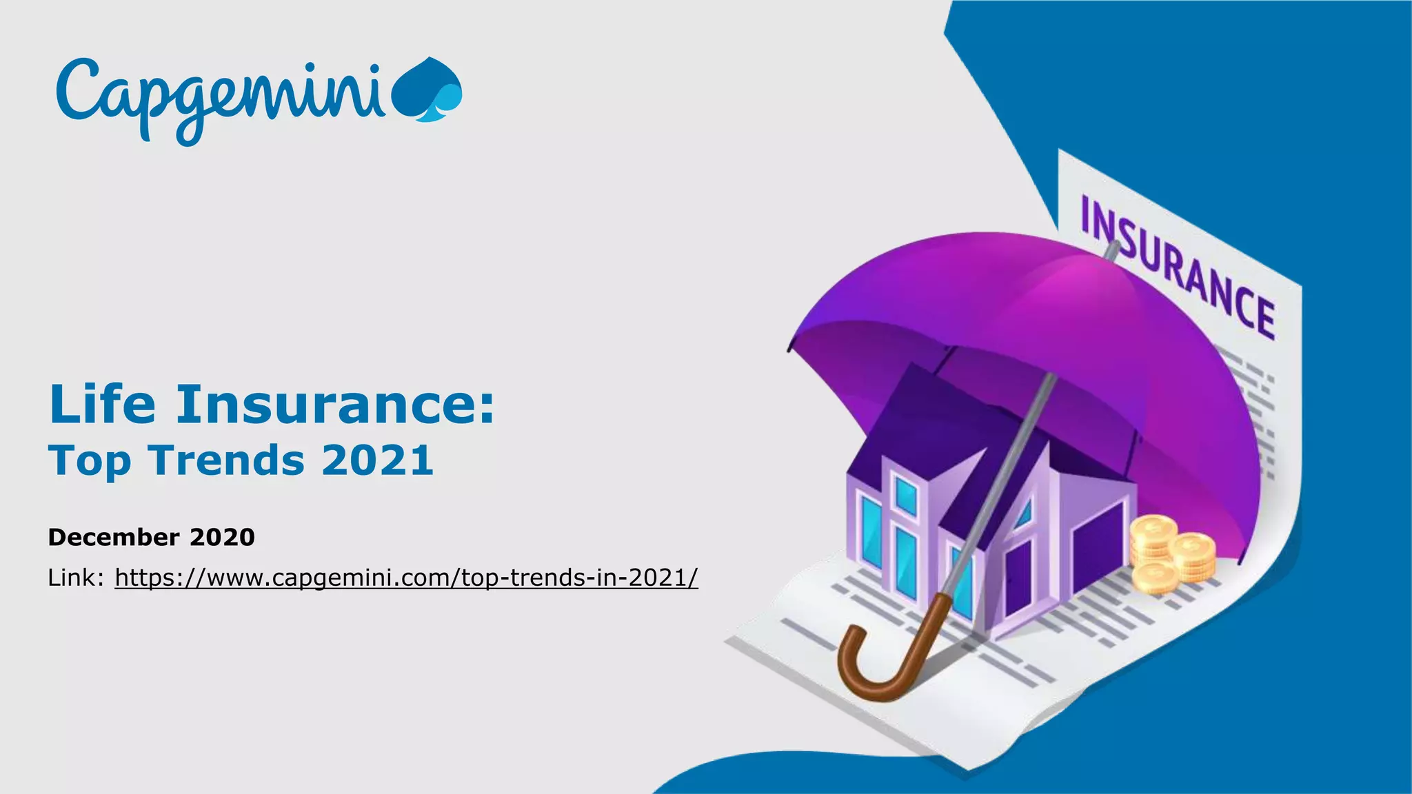 Life Insurance Top Trends 2021 PPT