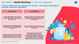 8© Capgemini 2020. All rights reserved |Retail Banking Trends 2020 | November 2020
Key Drivers
Low-cost, fast-engaging, an...