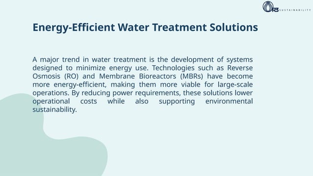 Image showcasing Top Trends in Water Treatment Systems: Sustainability and Efficiency | PPT