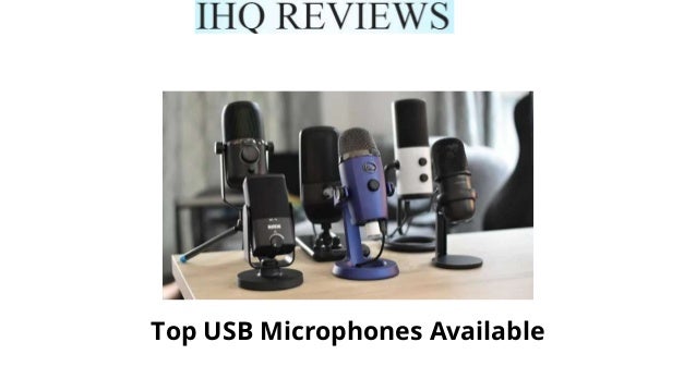 Top USB Microphones Available
 