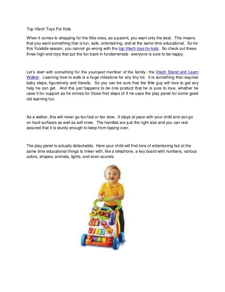 top vtech toys