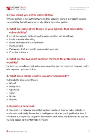 Vulnerability Journal Question Top Vulnerability Analyst Interview Question.pdf