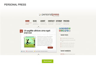 PERSONAL PRESS

 