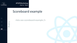 "How to... React" by Luca Perna