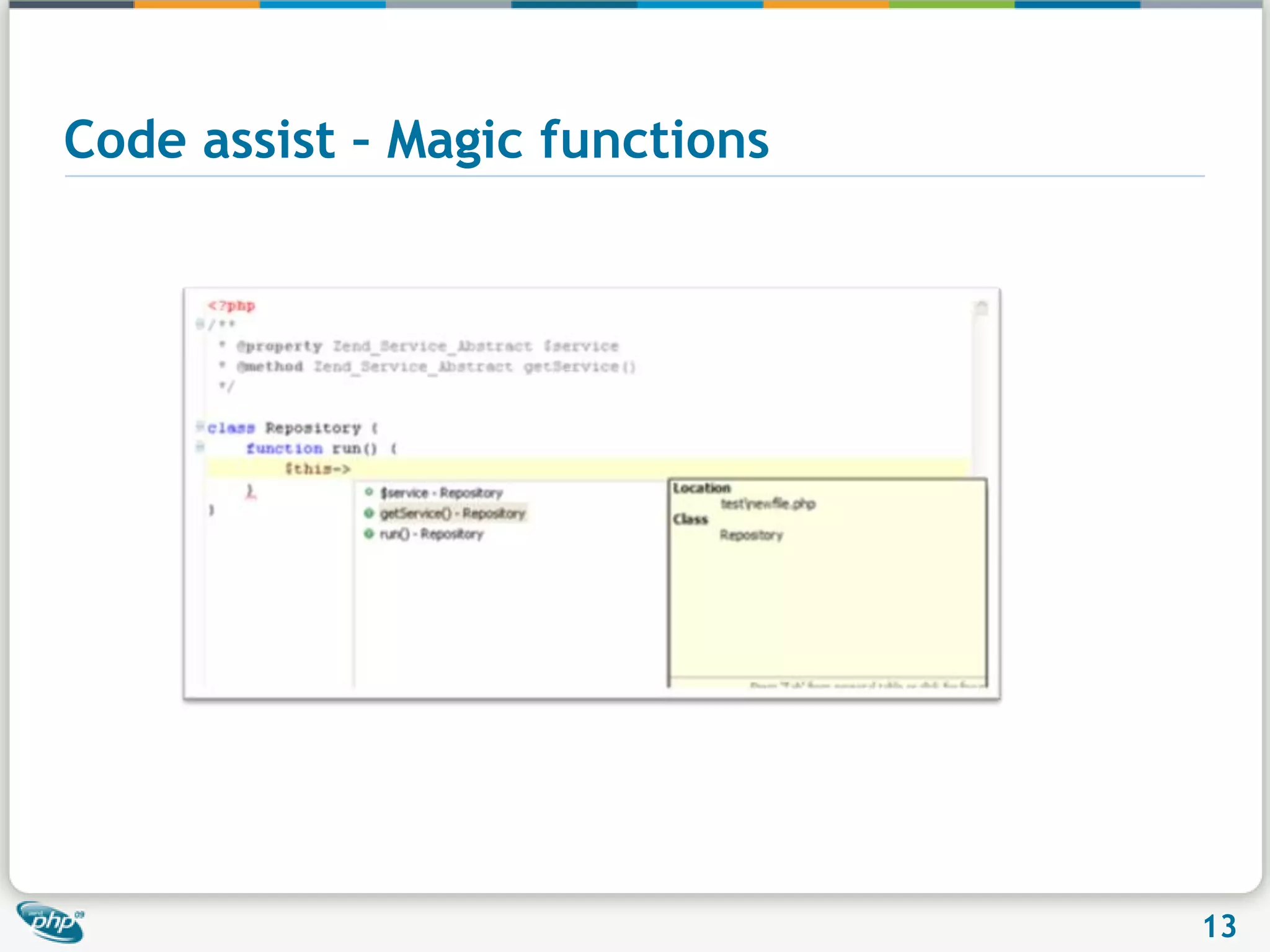 Code assist CamelCase