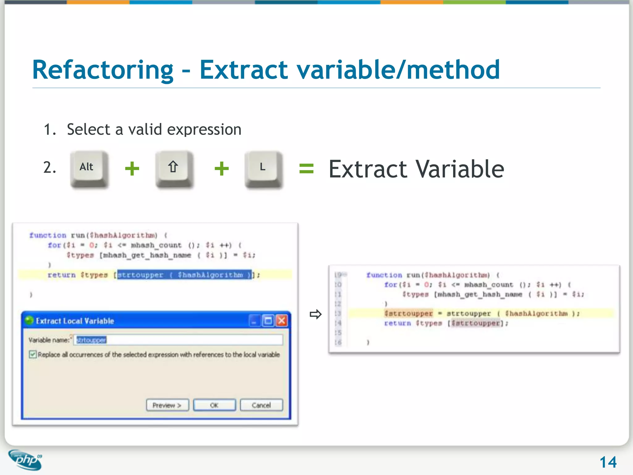 Code assist – Magic functions