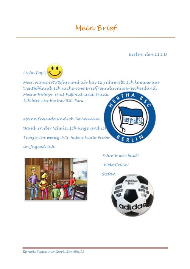 Mein Brief