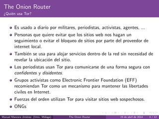 Tor. The Onion Router | PDF