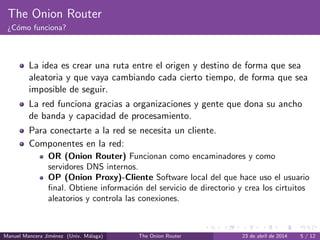 Tor. The Onion Router | PDF