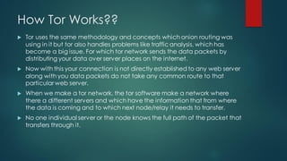 Tor Houre Methods Introduction to Tor | PDF