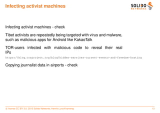 Infecting activist machines

Infecting activist machines - check
Tibet activists are repeatedly being targeted with virus ...