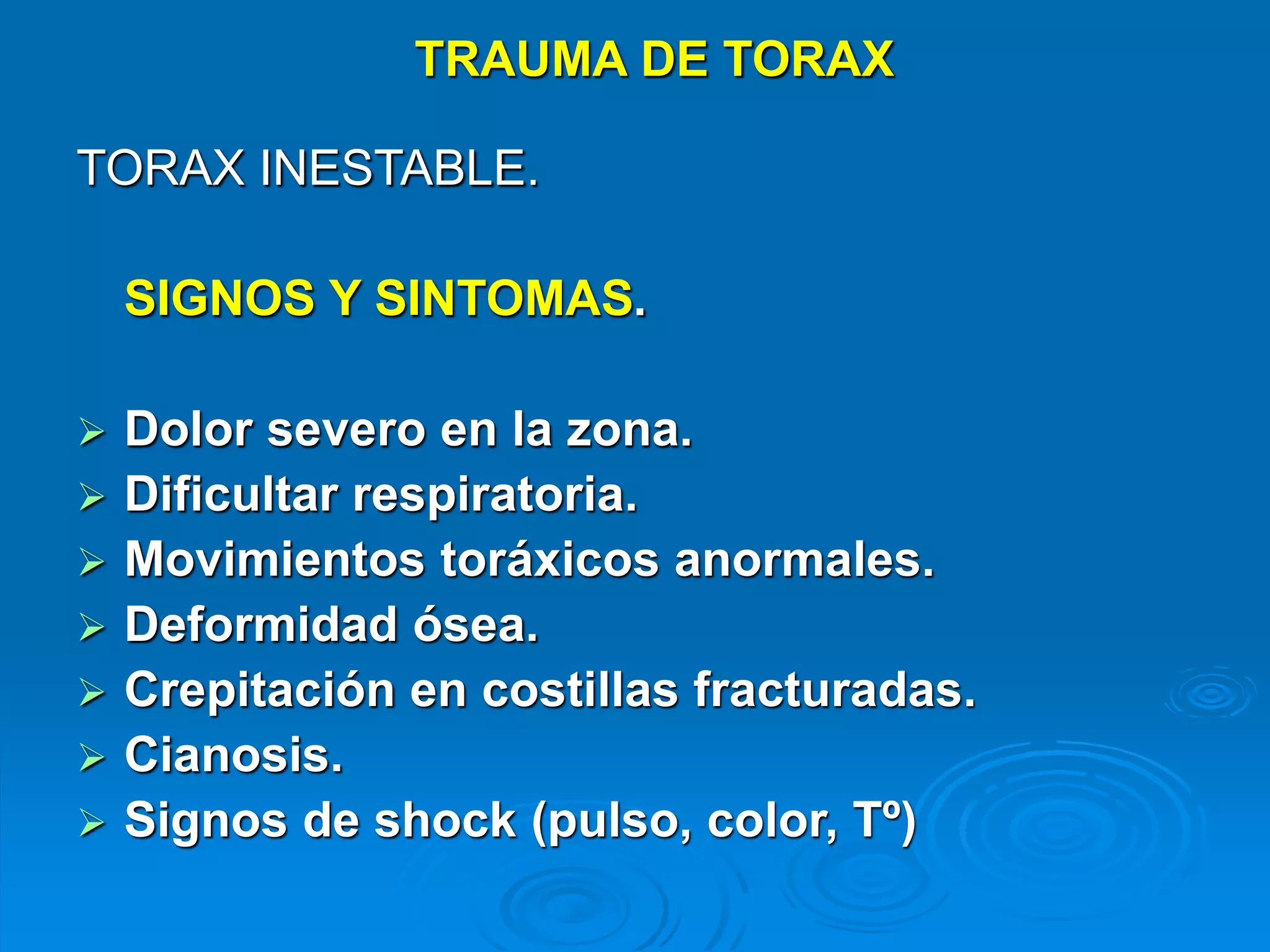 TORAX - TRAUMA DE.ppt