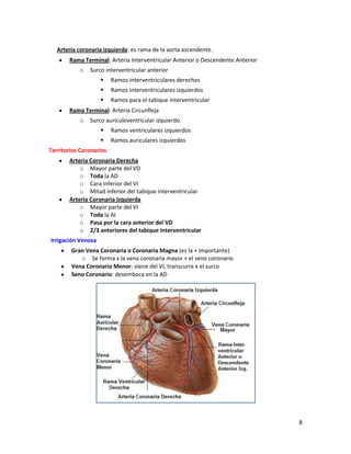 Mediastino y Corazón