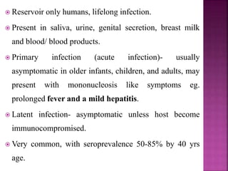  Clinical features of CRS (Cong. Rubella Syndrome)
Triad of
Ocular –cataract
SNHL
Cardiac- PDA> pulmonary artery stenosis
 