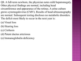 Explanation 2.
Fever blister (cold sores) are the most common
manifestation of recurrent HSV-1 infection, most common
site of herpes labialis is vermilion border of the lip, but
may occur on the nose, cheek, or oral mucosa.
Explanation 3.
Herpes Whitlow is HSV infection of fingers or toes,
strictly speaking it refers to HSV infection of the
paronychia.
Among children, most commonly seen in infants and
toddlers who suck the thumb or fingers and who are
experiencing either a symptomatic or a subclinical oral
HSV-1 infection
 