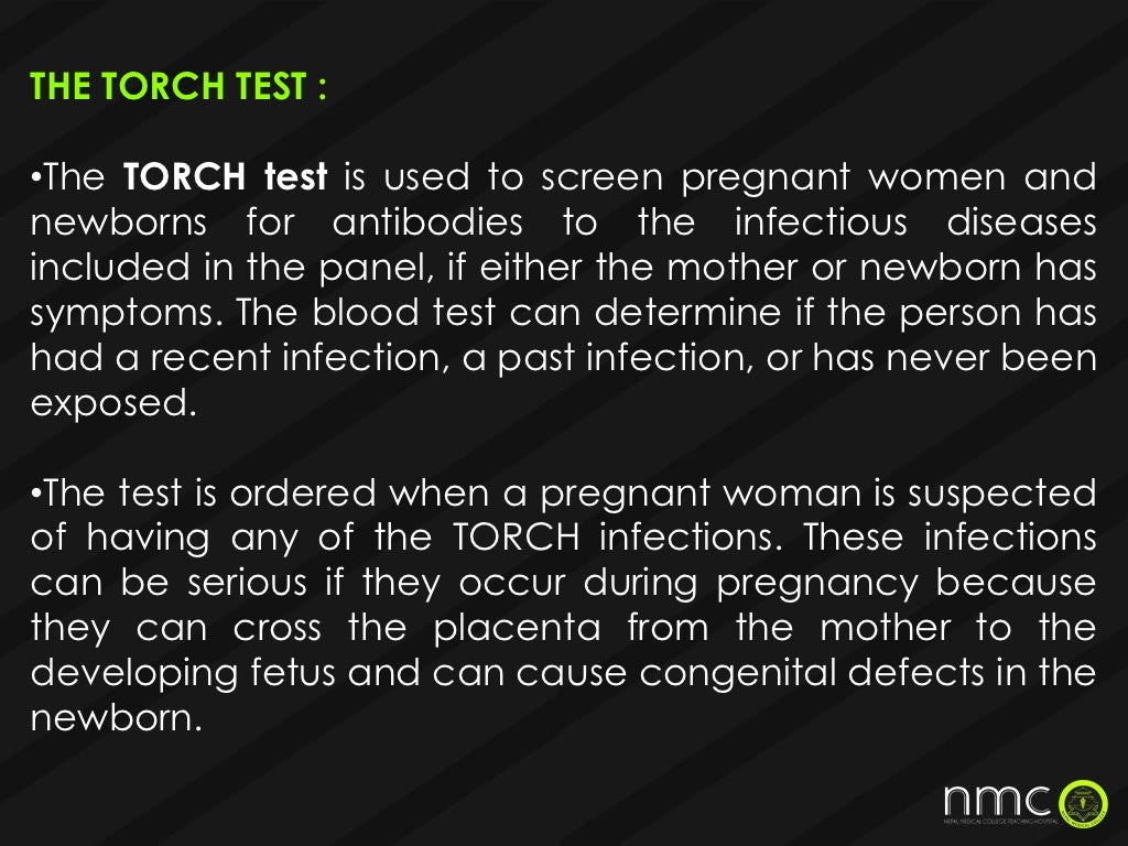 Torch infections in pregnancy presentation