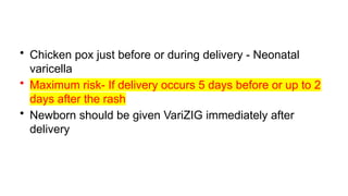 Varizig TORCH INFECTIONS IN PREGNANCY (1).pptxSWSS | PPTX
