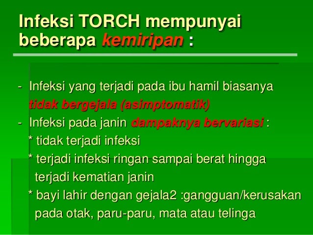 Torch pada kehamilan