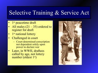 Selective Service Azct To Remain Strong And Free (Us Selective Service System; Mark Eutsler ...