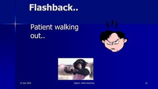Flashback..
Patient walking
out..
14 July 2020 Optom. Ankit Varshney 12
 