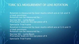 Soft Toric Contact lens | PPTX