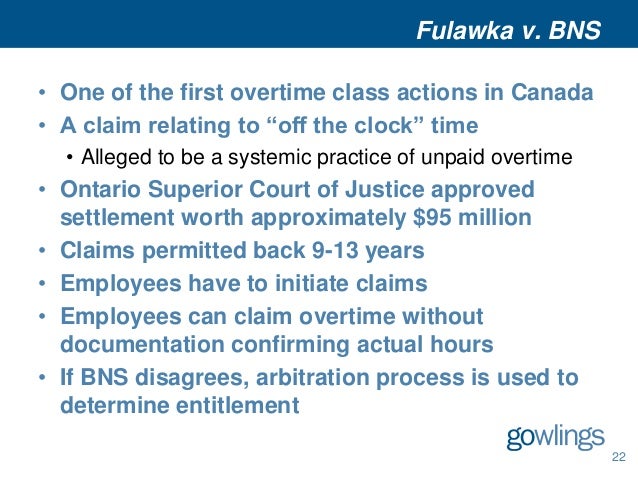 Employment and Labour Law Seminar - May 5, 2015
