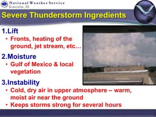 Tornadic Supercell Storm:
Tornado
Radar View
“Danger Zone”
6/5/10
Elmwood, IL
(Peoria Co.)
 