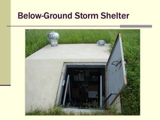 Below-Ground Storm Shelter 