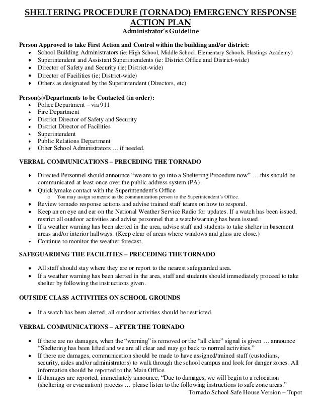 tornado emergency plan template tornado shelter in place school safe house tornado emergency plan template tornado shelter in place school safe house