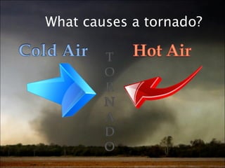 What causes a tornado? 