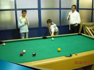 Resultados do Torneio de Bilhar