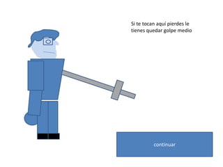 Si te tocan aquí pierdes le
tienes quedar golpe medio




          continuar
 