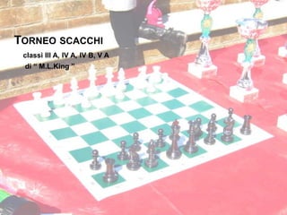 Torneo scacchi classi III A, IV A, IV B, V A  di “ M.L.King ”  