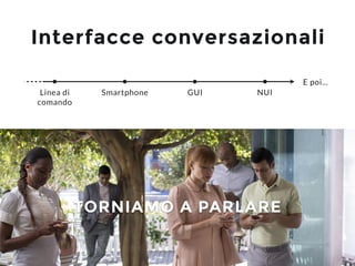 WordPress Meetup Milano 8
Interfacce conversazionali
E poi…
GUISmartphoneLinea di
comando
TORNIAMO A PARLARE
NUI
 
