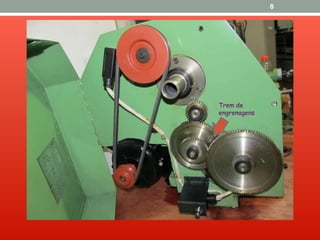 8
Trem de
engrenagens
 