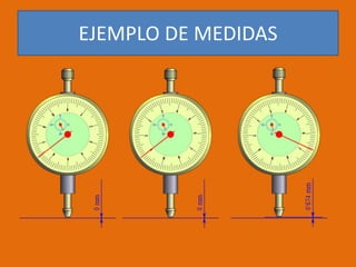 EJEMPLO DE MEDIDAS
 