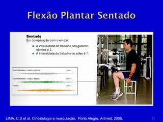 21LIMA, C.S et al. Cinesiologia e musculação. Porto Alegre, Artmed, 2006.
 